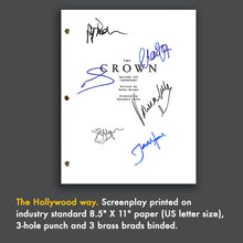 The Crown TV Script Episode Screenplay - Signed Autograph Reprint - Claire Foy - Matt Smith - Vanessa Kirby - Pip Torrens - John Lithgow